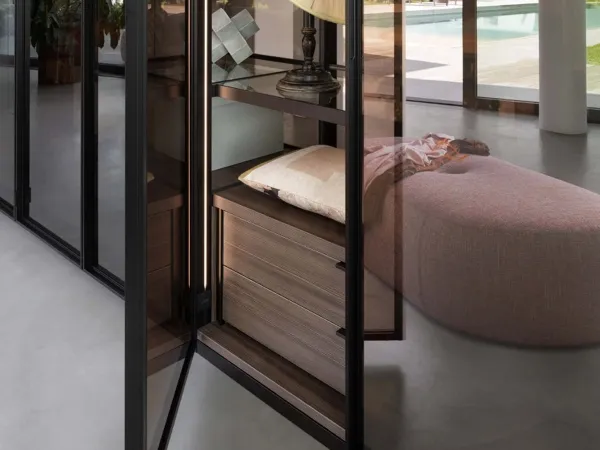 Tian Wardrobe by Lema - customized layout