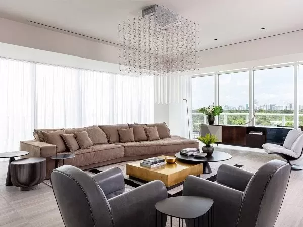 The Budapest Soft sofa in a living room