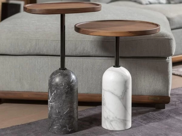 Two different versions of the Ekero Side Table