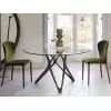 The Porada Astrid Chair in a dining room