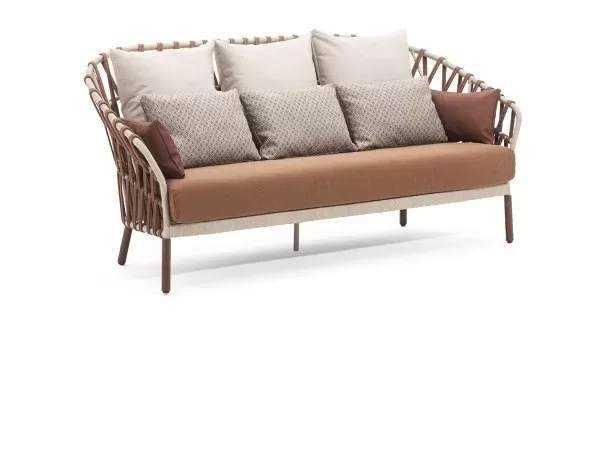 Emma Cross Sofa by Varaschin