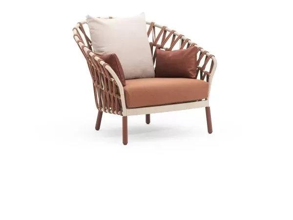 Emma Cross Armchair by Varaschin - best price online