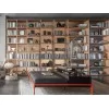 Selecta bookcase by Lema in an open-faced end version