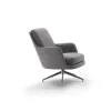 A version of the Flexform Marley armchair with a swivel base with five spokes