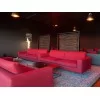 Versione in rosso del divano Box di Living Divani
