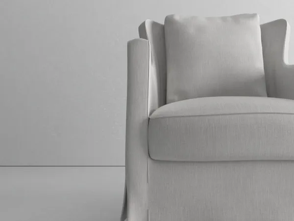 Détails du fauteuil Ariel de Living Divani