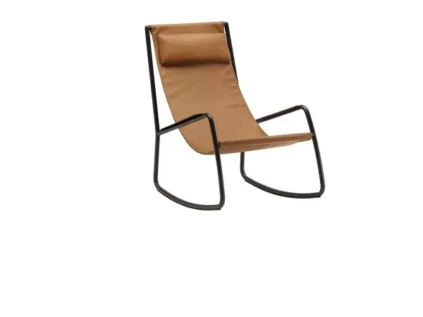 Flow Schaukelstuhl Living Divani