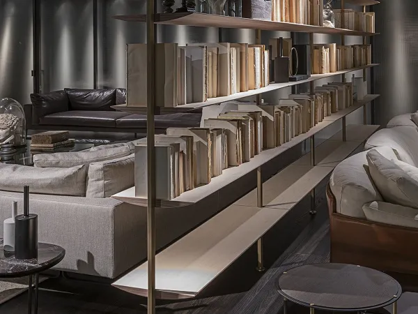 Bibliothèque Sailor du sol au plafond par Living Divani