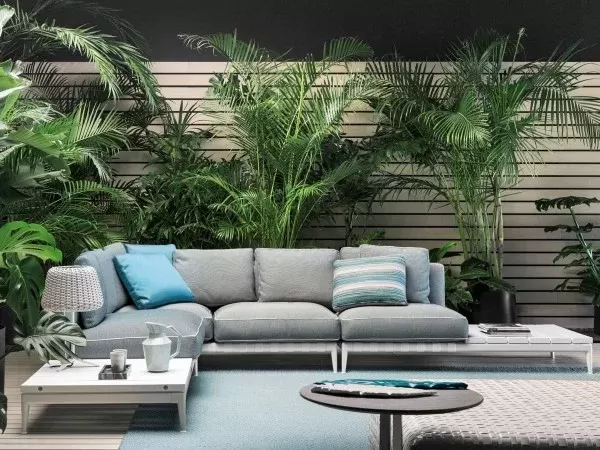 The Atlante sofa by Flexform in a setting