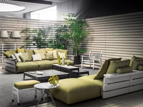 Ontario sofa von Flexform in einer Umgebung