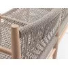 Details of the interwoven at the back of the Lee outdoor sofa