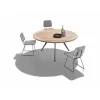 Round shape for the Zefiro outdoor table