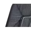 Details of the backrest of the Echoes little armchair by Flexform
