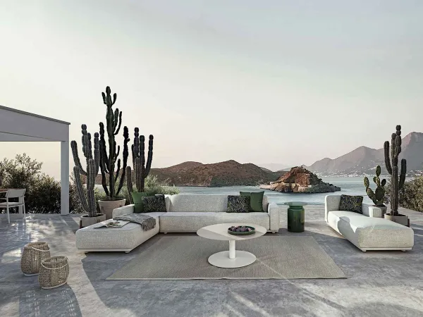 Divano Laguna Set con chaise longue