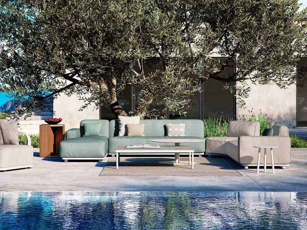 Due diversi colori per il divano Laguna Set