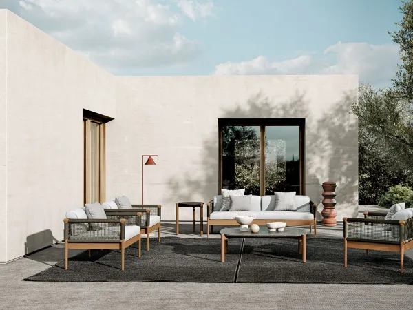 Divano Lodge di Atmosphera in una zona outdoor