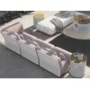 The Switch Set sofa with white aluminium mesh