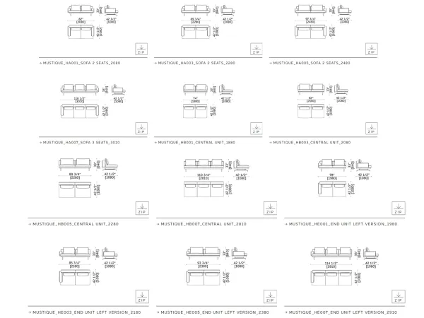 Lema Mustique沙发：一个完全可定制的happy岛