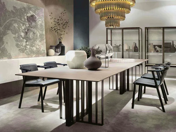 La sedia Bai Lu di Lema in una zona living