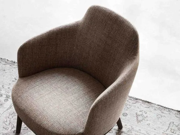 Sillón Lucylle en versión de tela