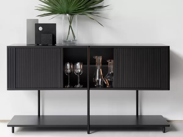 The Aero B bar cabinet by Living Divani in a room