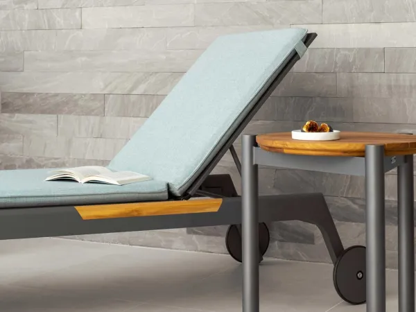 Dettagli della struttura del lettino Nevada