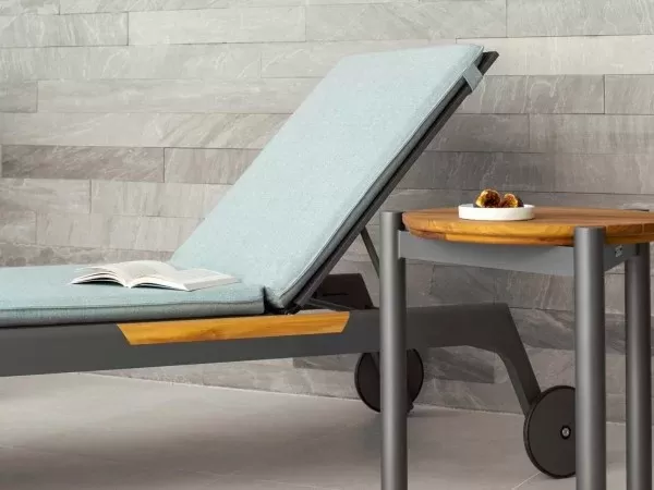 Dettagli della struttura del lettino Nevada