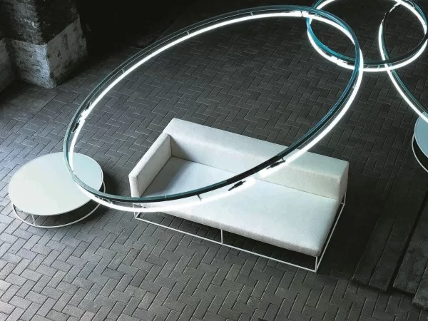 The Ile sofa by Living Divani seen from above