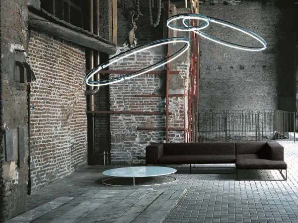 客厅中的 Ile 沙发