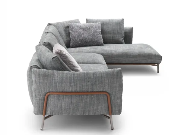 Détails de la structure du canapé Ambroeus par Flexform