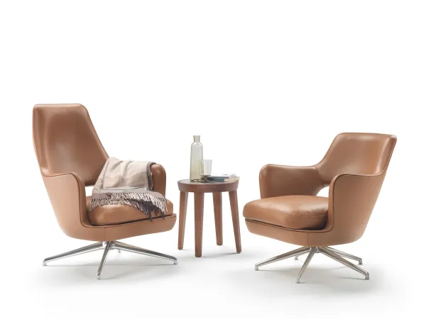 Fauteuil Eliseo de Flexform et le fauteuil du même nom