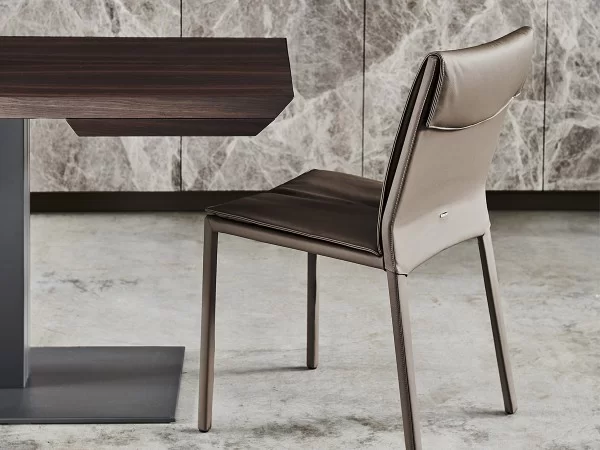 Details of the Isabel chair backrest by Cattelan