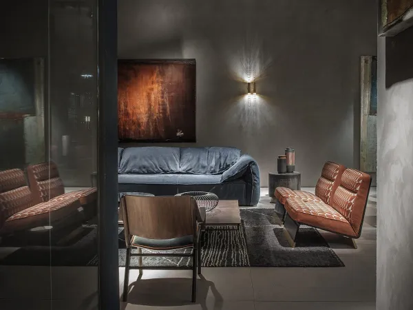 Baxter Greta armchair in a living room