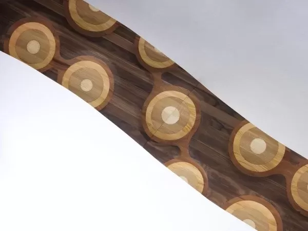 Details of the Ripples bench