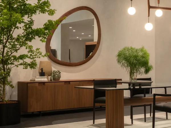 The Matics 4 sideboard by Porada in a living area