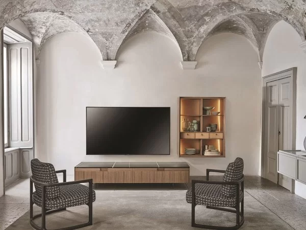 The Matics TV cabinet by Porada in a living area