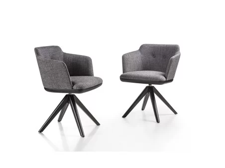 Fauteuil pivotant Celine de Porada
