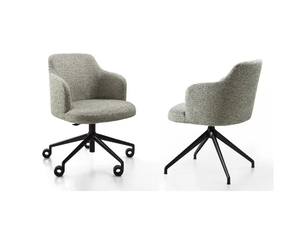 Silla giratoria Abby de Porada