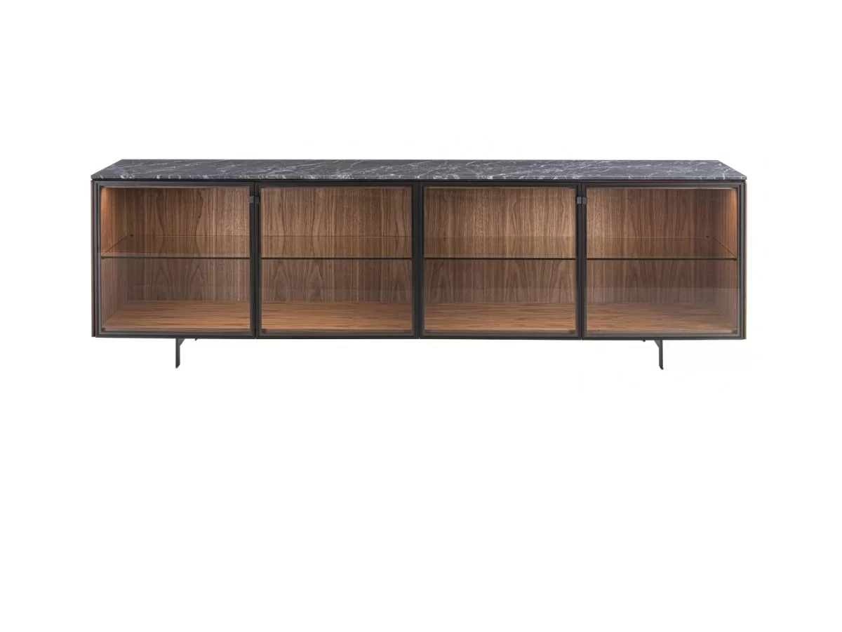 Madia Matics 4 Cristallo di Porada: una credenza 100% Made in Italy