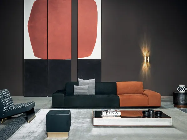 Versione del tappeto Fringes di Baxter perla+ grigio