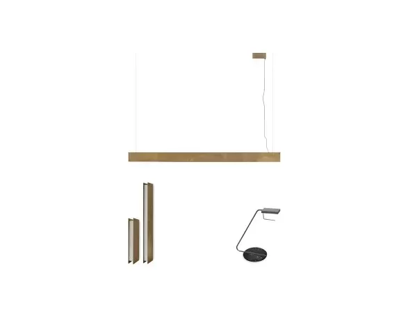 Blade lamp series by Baxter