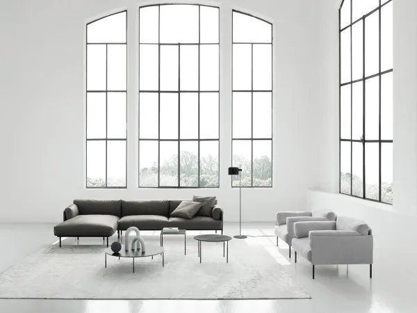 Una composición de esquina para el sofá Greene System