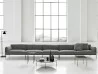 Linear composition of the Greene System sofa by Living Divani