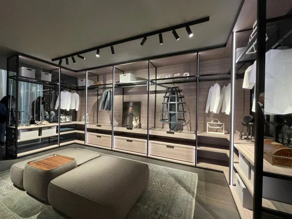 Le cabine armoire Open dans une pièce