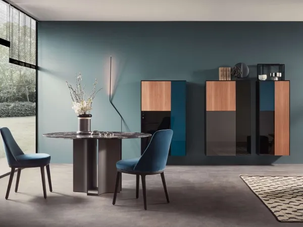 El sistema abierto LT40 en la versión de mueble alto