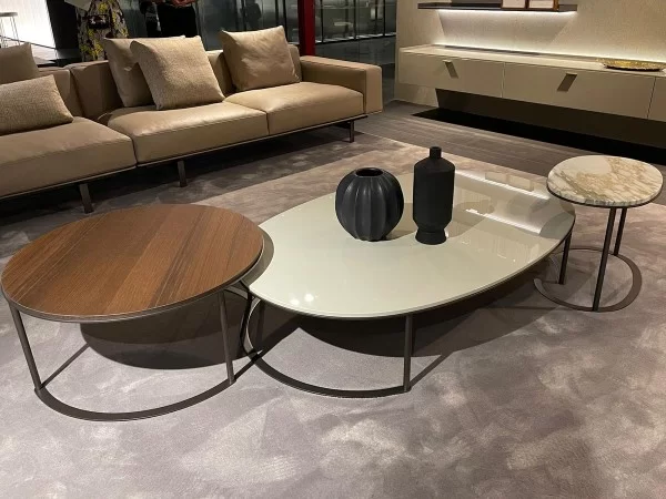 The Ortis coffee tables at Salone del Mobile 2022