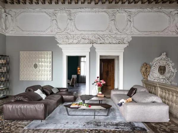 The Crazy Diamond sofa in a living room