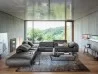 Corner composition of the Crazy Diamond sofa