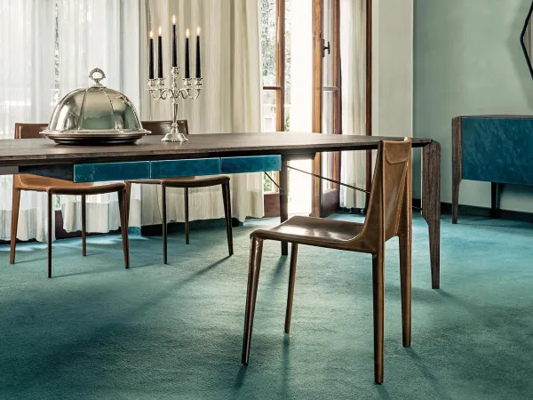 The Emily chair in a living room