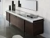 Aurea sideboard with "Niveo White" marble top